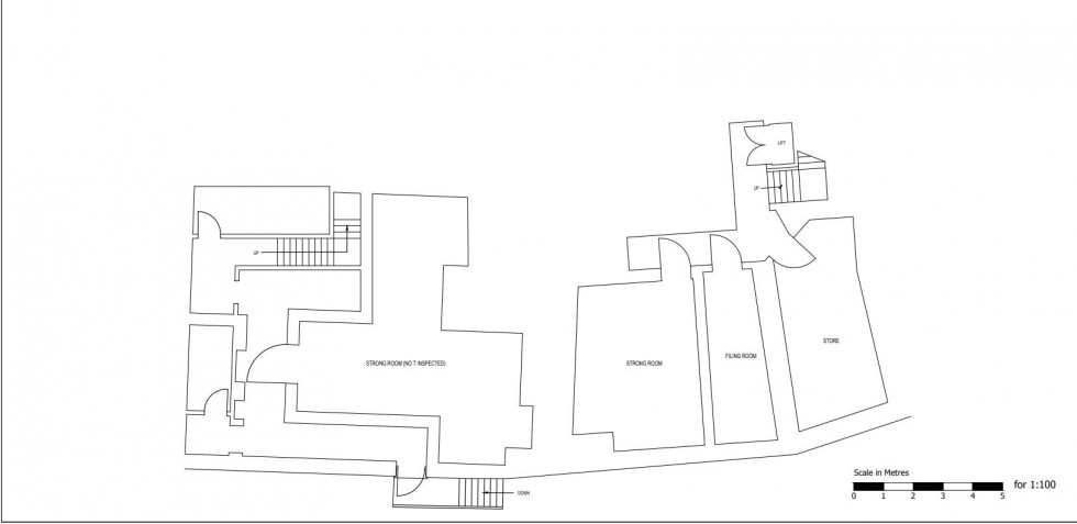 Floorplan for High Street, Lewes