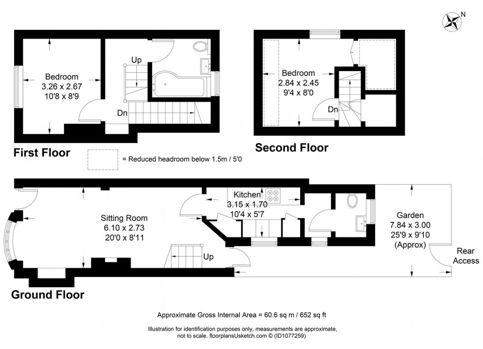 Floorplan for West Street, Lewes