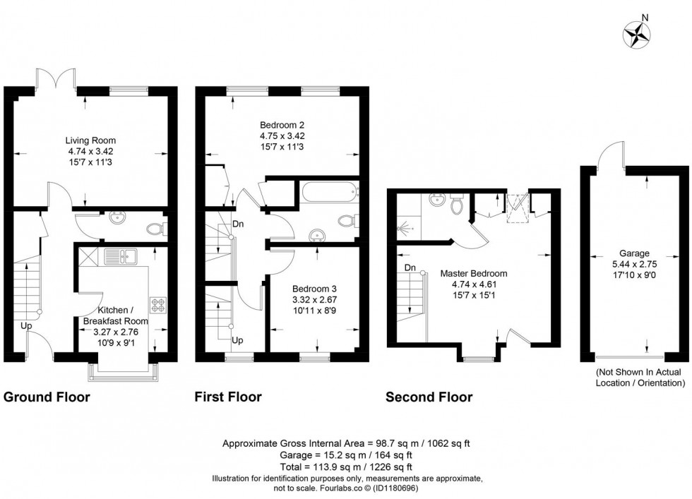 Floorplan for Craig Meadows, Ringmer, Lewes