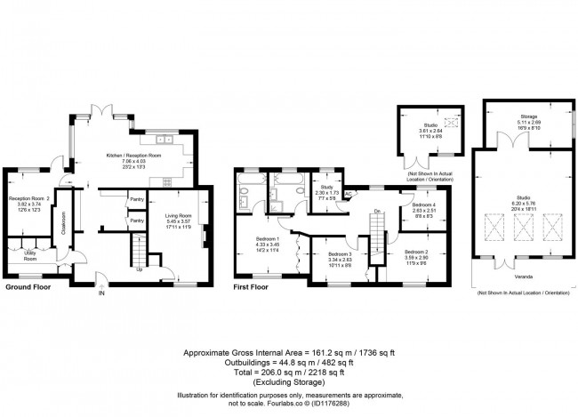 Floorplan for Park Lane, Laughton, Lewes