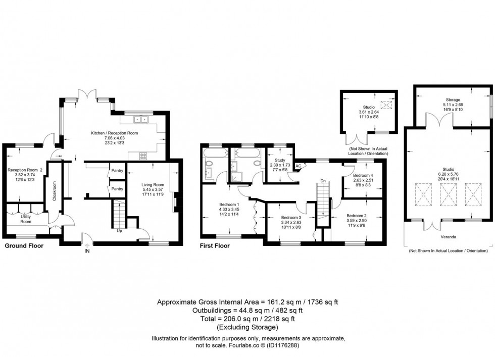 Floorplan for Park Lane, Laughton, Lewes