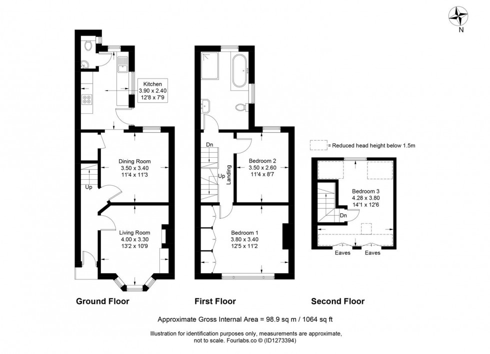 Floorplan for Toronto Terrace, Lewes